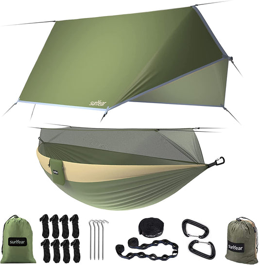 2 Person Hammock Tent with 2 * 10Ft Straps
