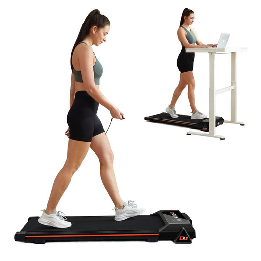 Portable 3-Level Incline Adjustable Treadmill