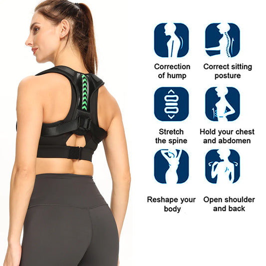 Shoulder Support Adjustable Back Support Posture Corrector Brace